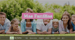 Desktop Screenshot of masfamilias.com