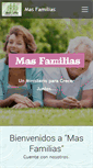 Mobile Screenshot of masfamilias.com